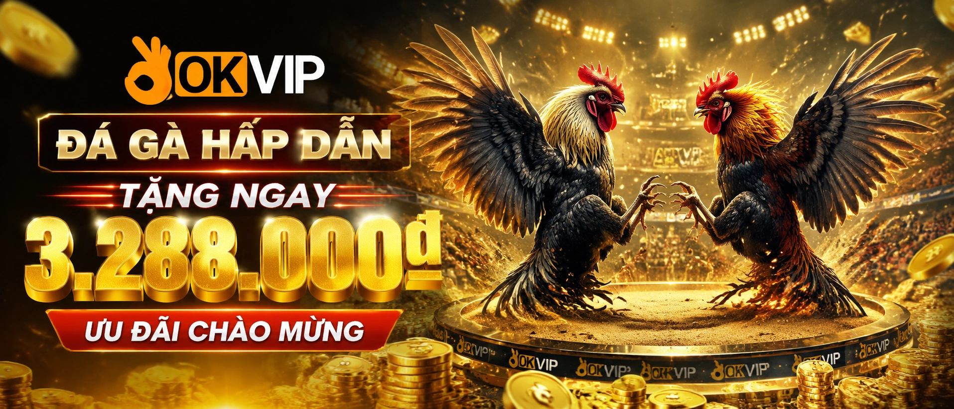 Đá Gà Cựa Sắt trên okvip.com.bz